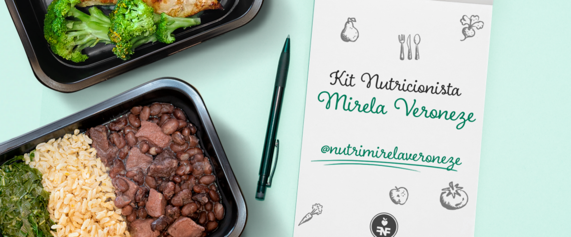 Novidade: kit Nutricionista Mirela Veroneze Novidade: kit Nutricionista Mirela Veroneze